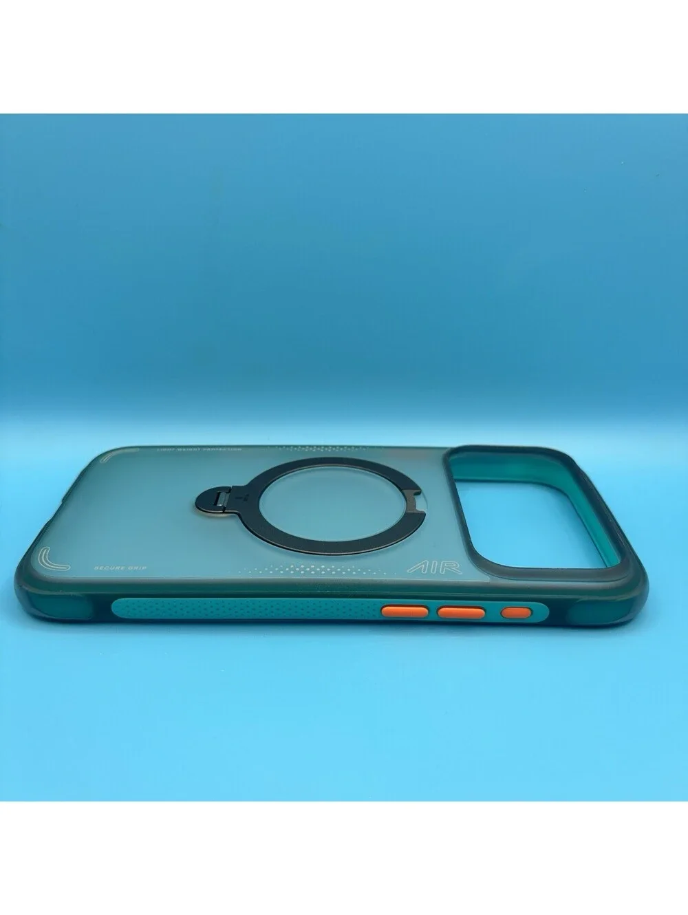 TORRAS Ostand Q3 Air for iPhone 17 Pro Max 6.9” w 360 Mag, Glacier Sprint